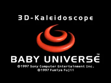 3D-Kaleidoscope - Baby Universe (JP) screen shot title